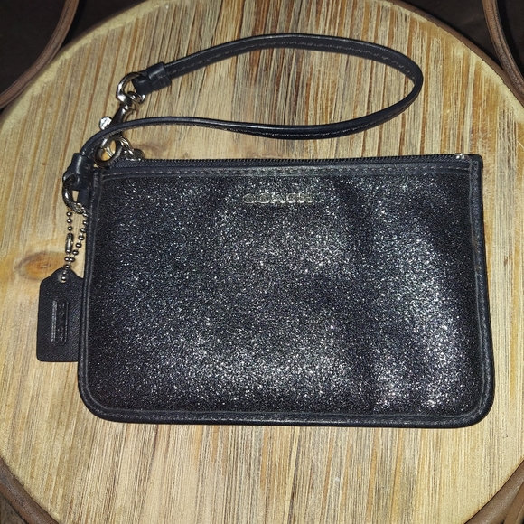 Coach Handbags - Coach glitter wristlet